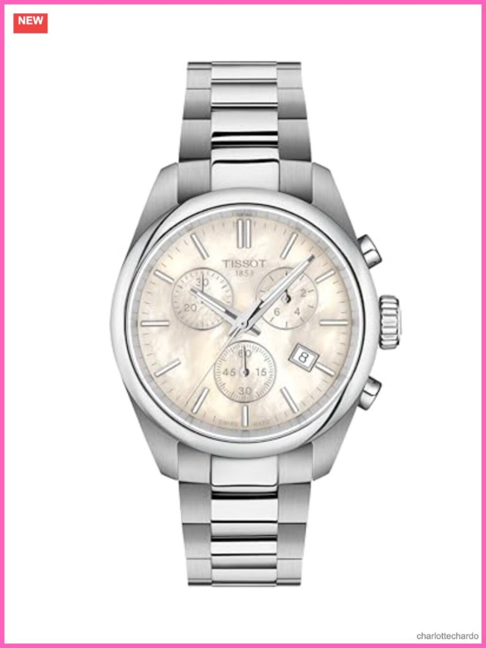 Tissot PR 100 Swiss Quartz Chronograph 36mm Women's Watch